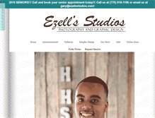 Tablet Screenshot of ezellsstudios.com